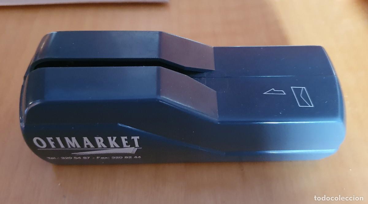 Escriban&iacute;a: Abrecartas OFIMARKET autom&aacute;tico. Funciona perfectamente con pilas. - Foto 1
