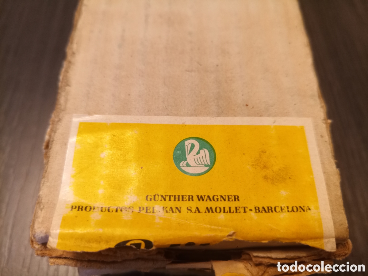 Escriban&iacute;a: Caja Antiguos Tinteros PELIKAN - Foto 14