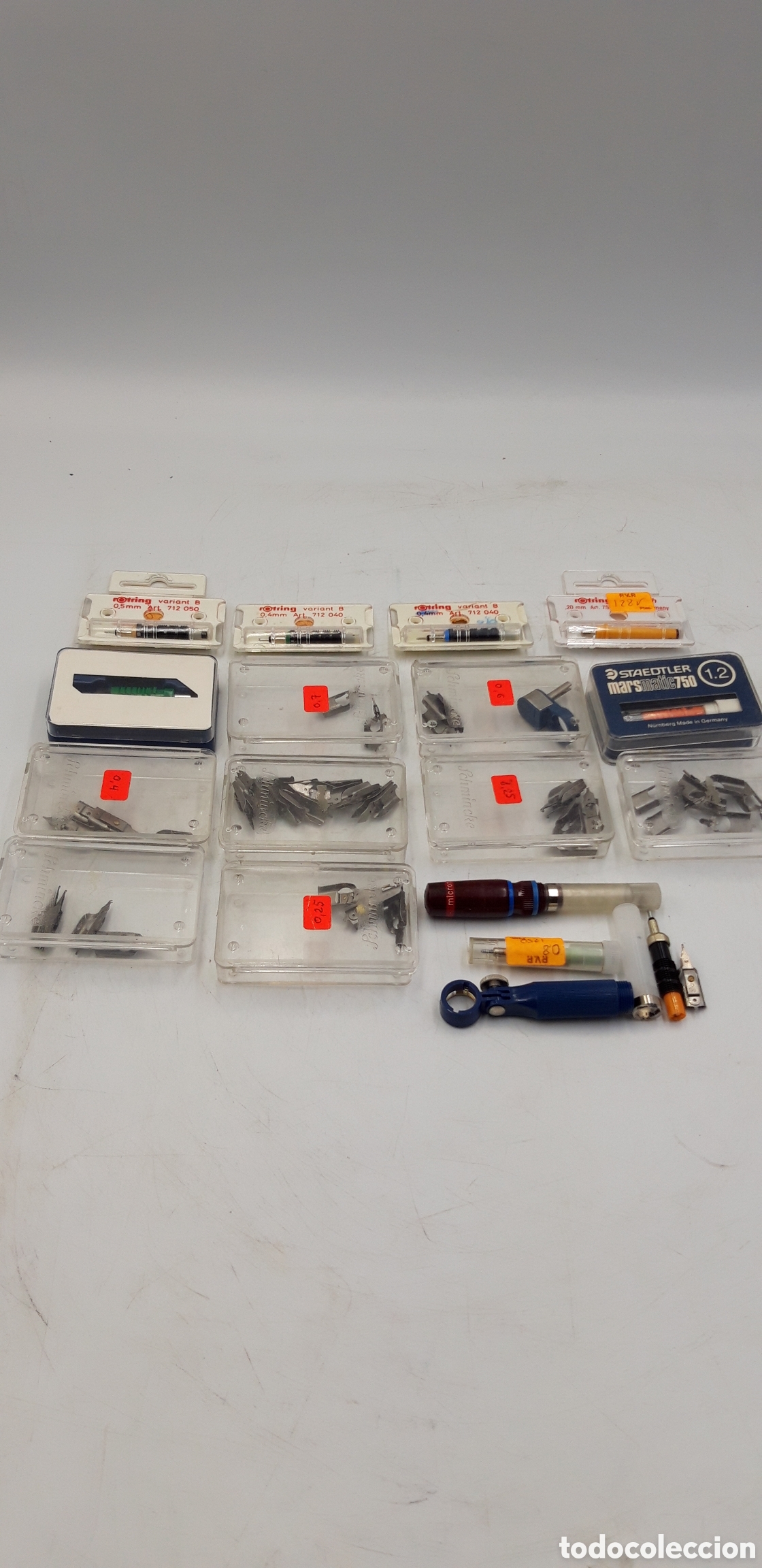Escriban&iacute;a: Rotrings CAJA. Diferentes grosores. - Foto 2