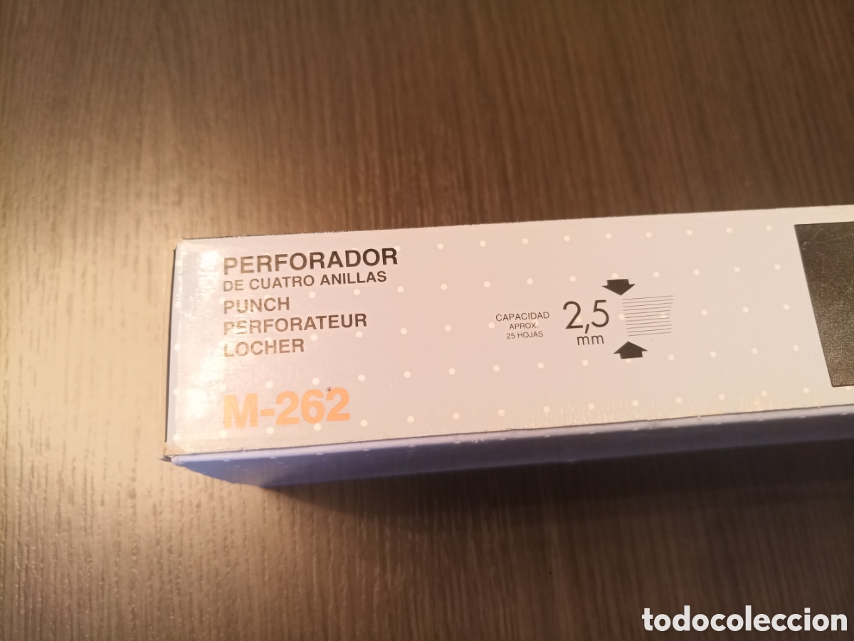 Escriban&iacute;a: Antiguo Taladro/Perforador EL CASCO M-262 - Foto 9