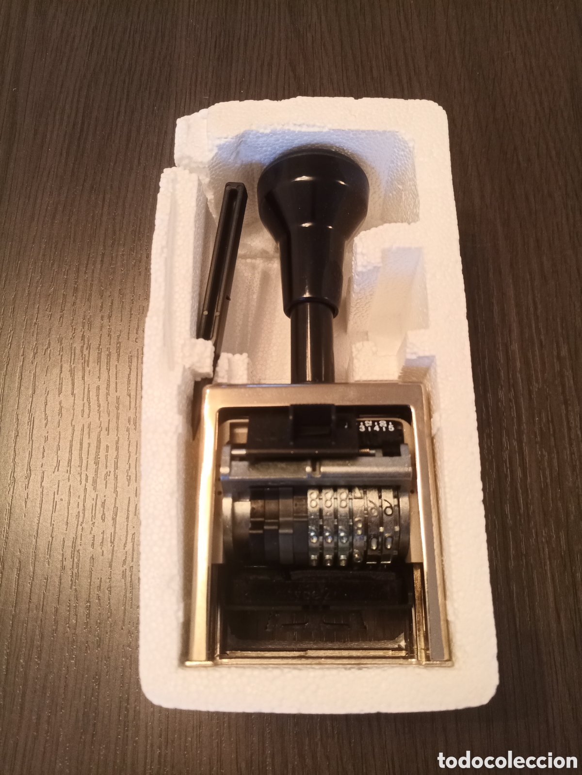 Escriban&iacute;a: Antiguo Sello Numerador Automatico REINER B6 - Foto 9
