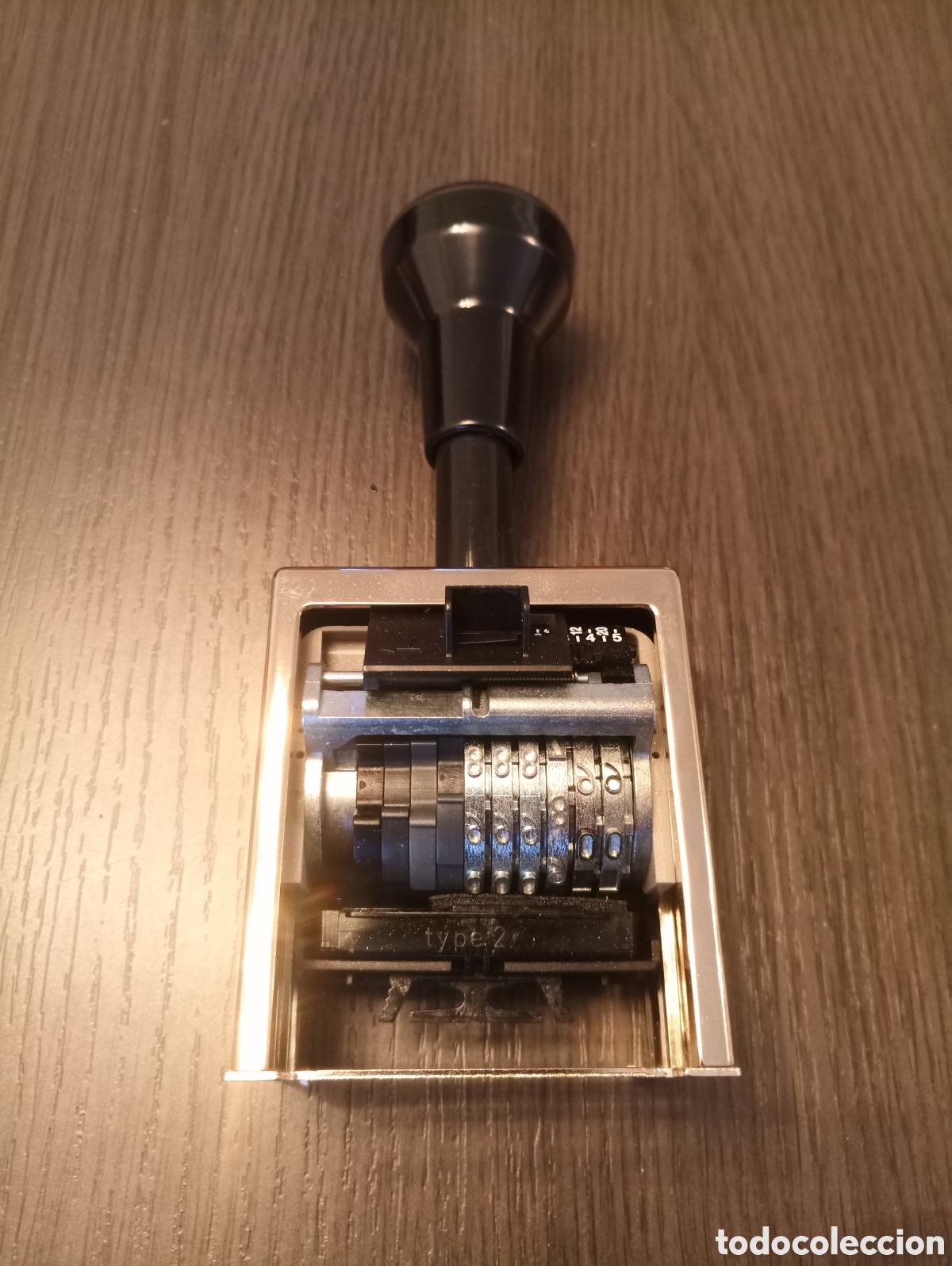 Escriban&iacute;a: Antiguo Sello Numerador Automatico REINER B6 - Foto 3