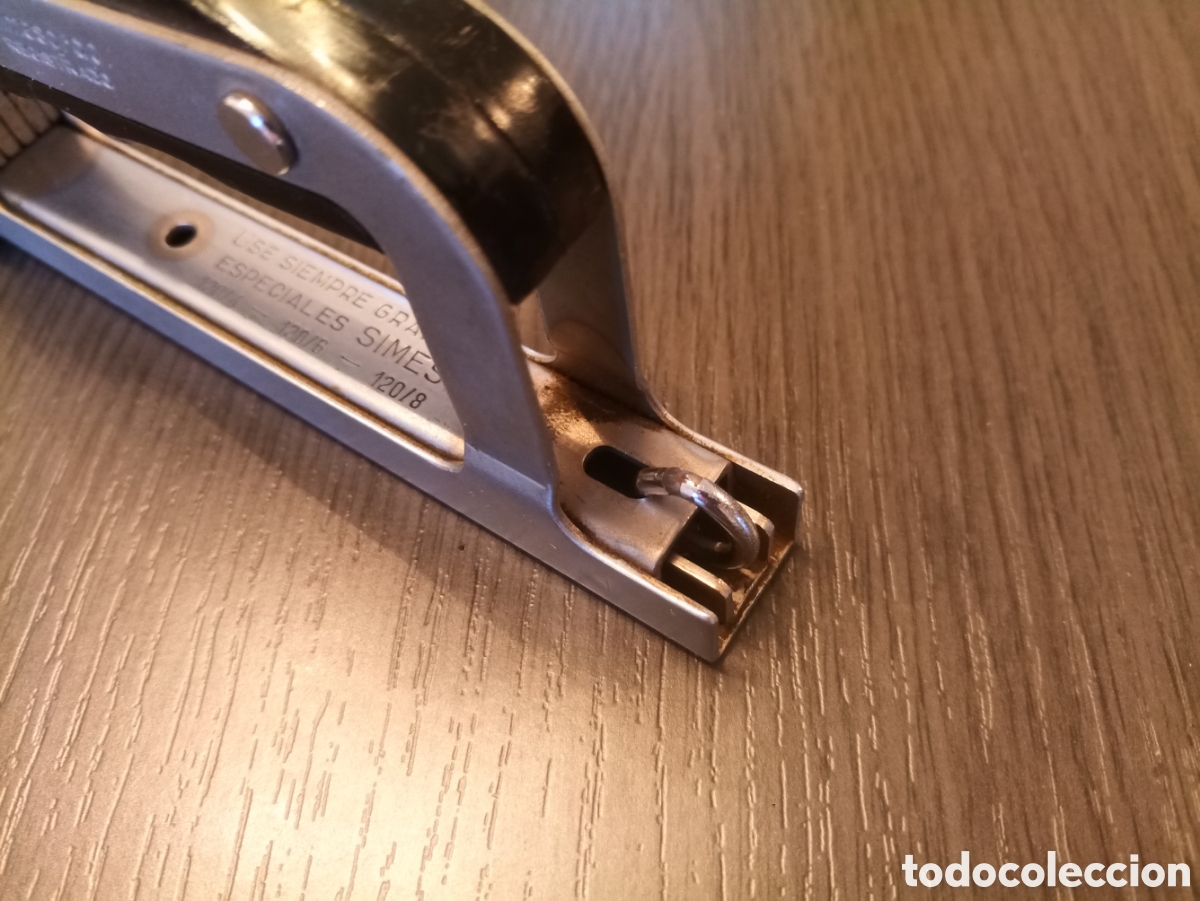 Escriban&iacute;a: Antigua Grapadora/Clavadora SIMES Mod.320 - Foto 10
