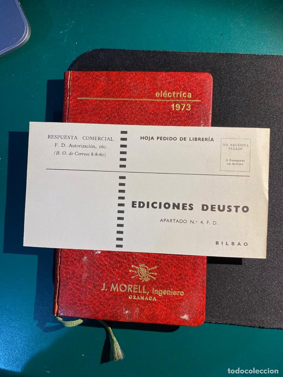 Escriban&iacute;a: AGENDA BOLSILLO ANTIGUA 1973 - Foto 2