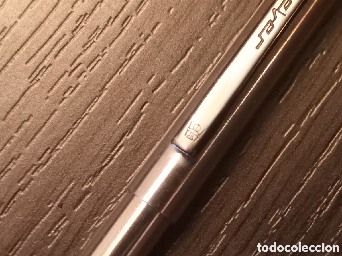 Escriban&iacute;a: Antiguo Roller/Rotulador FOR EVER Slim Aluminio - Foto 4