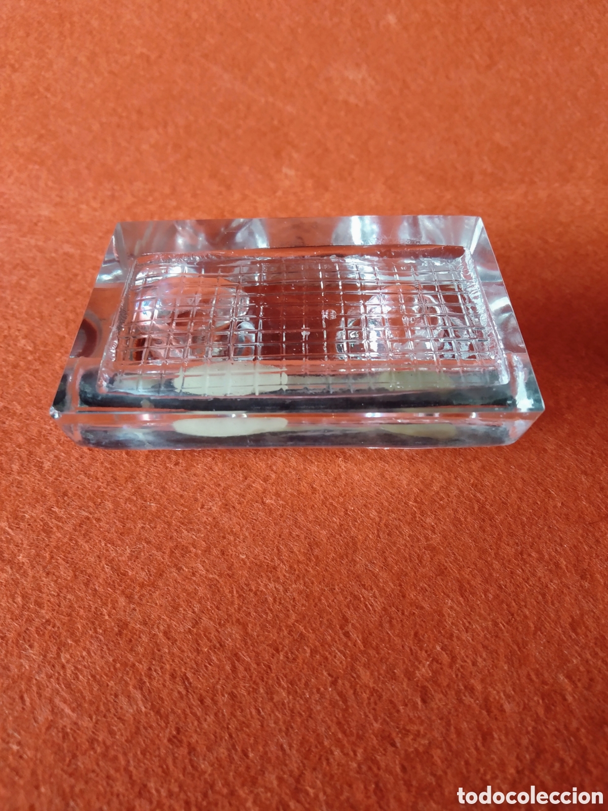 Escriban&iacute;a: ANTIGUO TINTERO DOBLE DE CRISTAL Y PLATA - Foto 7