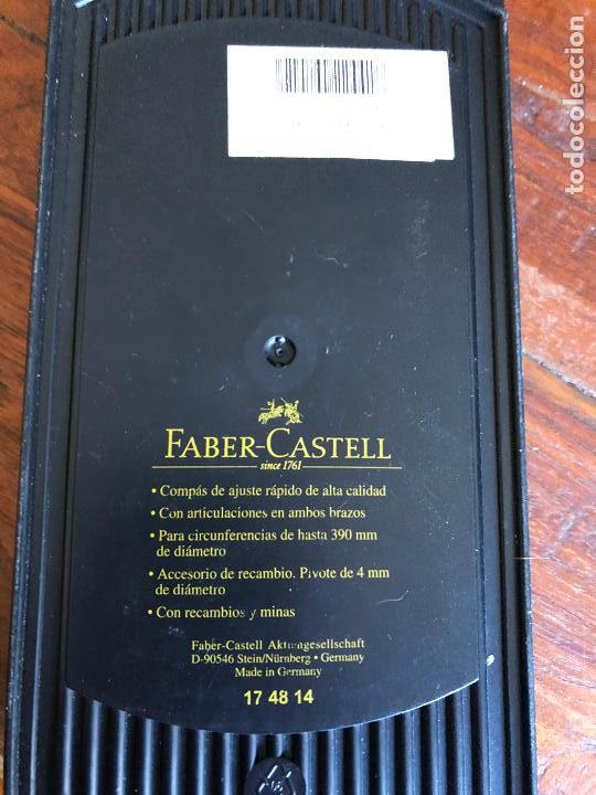 Escriban&iacute;a: FABER CASTELL Caja de compas de precisi&oacute;n, bigotera sin alargadera - Foto 8