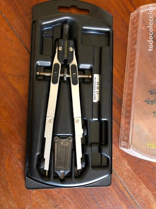 Escriban&iacute;a: FABER CASTELL Caja de compas de precisi&oacute;n, bigotera sin alargadera - Foto 1