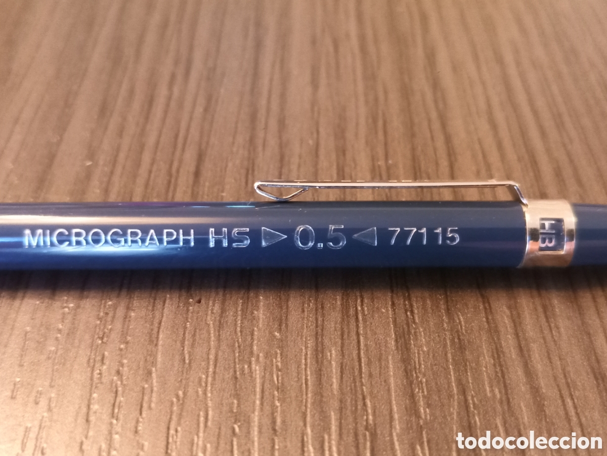 Escriban&iacute;a: Antiguo Portaminas STAEDTLER MICROGRAPH HS 0.5 - Foto 5