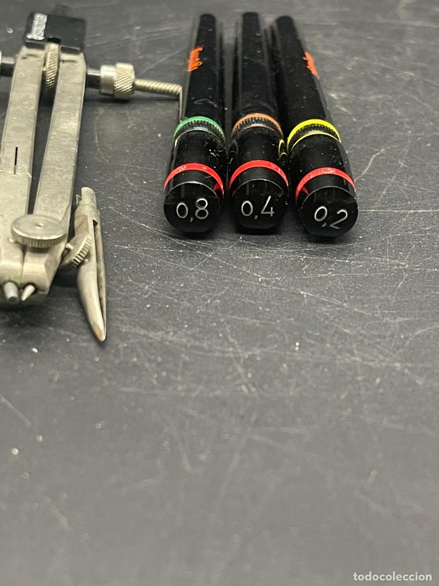 Escriban&iacute;a: JUEGO DE COMPAS + 3 ROTING - Foto 2