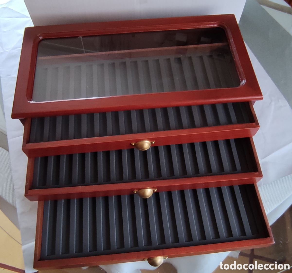 Escriban&iacute;a: ESTUCHE -EXPOSITOR ,,capacidad 50 plumas - Foto 1