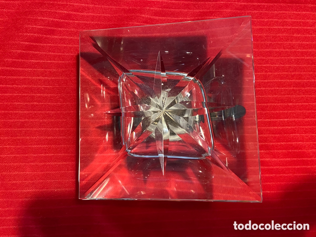 Escriban&iacute;a: Antiguo tintero de cristal - Foto 5