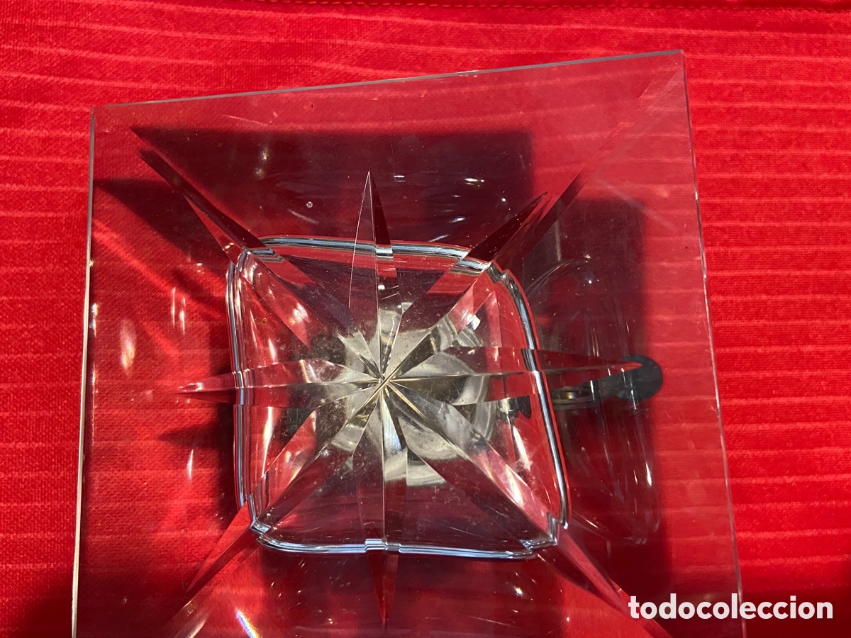 Escriban&iacute;a: Antiguo tintero de cristal - Foto 7