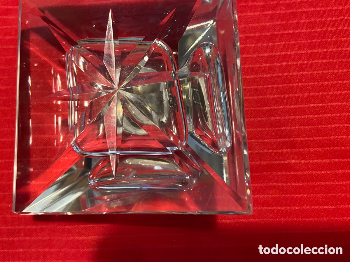 Escriban&iacute;a: Antiguo tintero de cristal - Foto 9