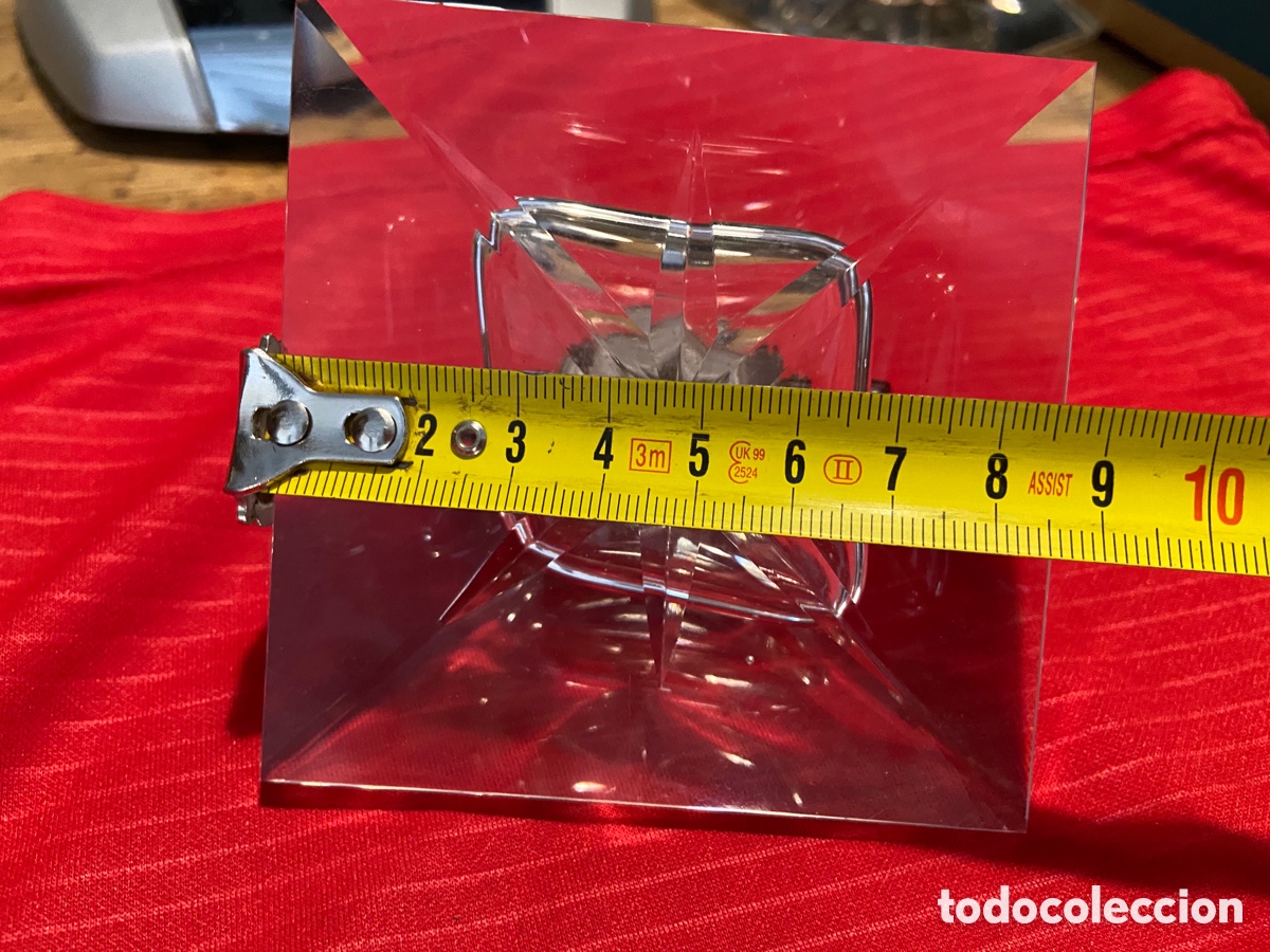 Escriban&iacute;a: Antiguo tintero de cristal - Foto 14