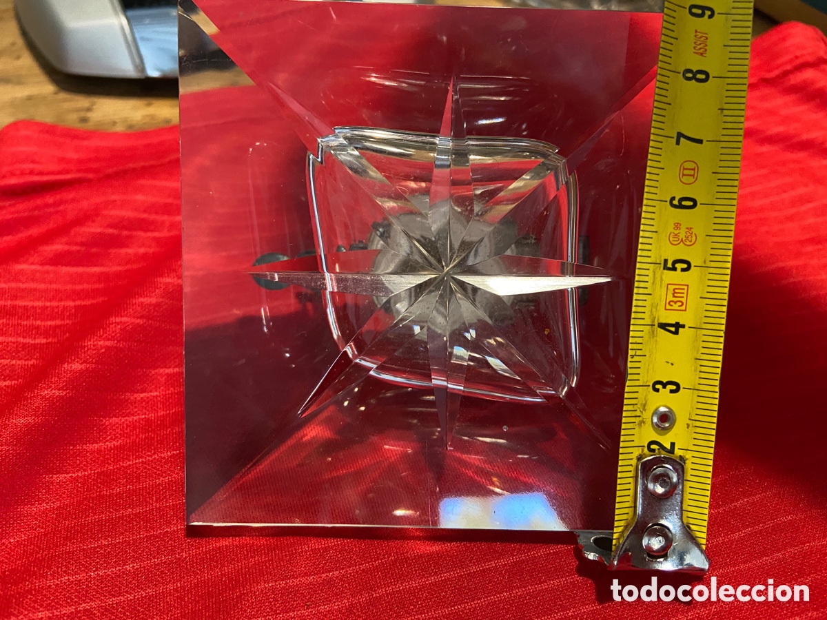 Escriban&iacute;a: Antiguo tintero de cristal - Foto 15