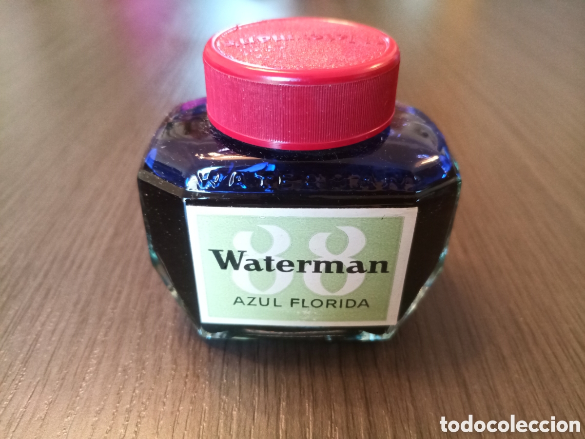 Escriban&iacute;a: Lote 4 Antiguos Tinteros WATERMAN - Foto 3