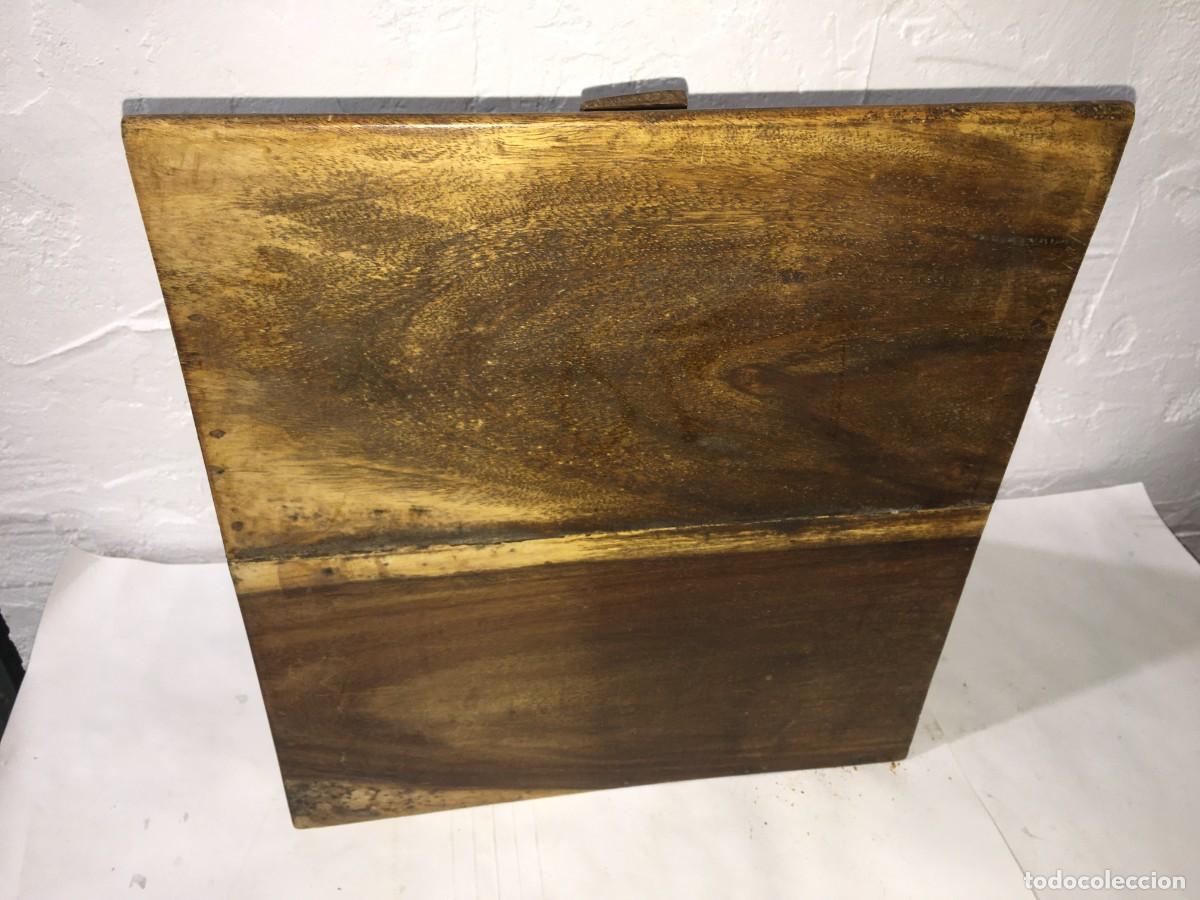 Escriban&iacute;a: ANTIGUO ESCRITORIO ESCRIBAN&Iacute;A DE MADERA - Foto 6