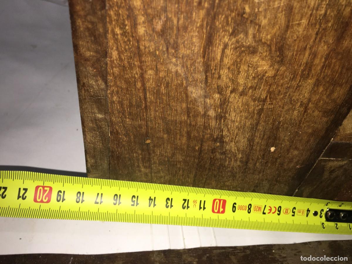 Escriban&iacute;a: ANTIGUO ESCRITORIO ESCRIBAN&Iacute;A DE MADERA - Foto 10