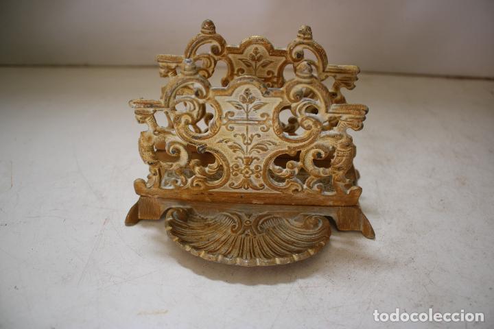 Escriban&iacute;a: escribania estante de cartas de bronce - Foto 1