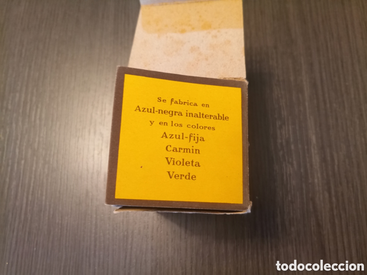 Escriban&iacute;a: Antiguo Tintero WATERMAN N&deg;4 (Carmin) - Foto 9