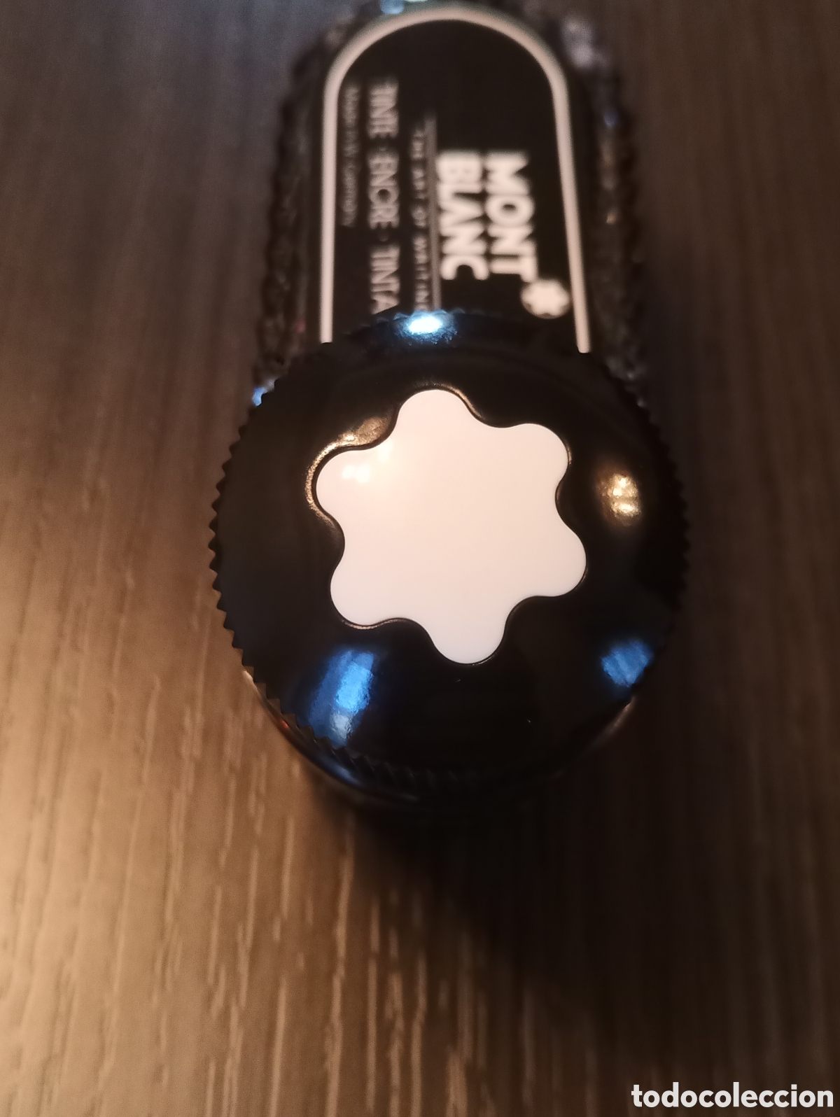 Escriban&iacute;a: Antiguo Tintero MONTBLANC 52 ML - Foto 4