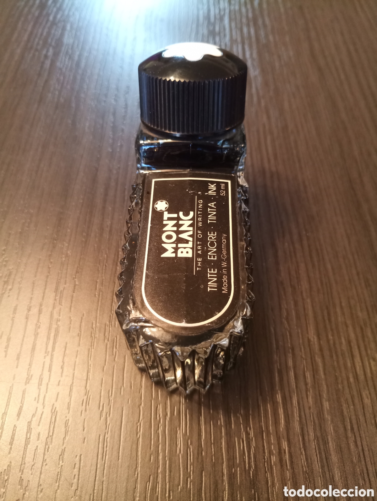 Escriban&iacute;a: Antiguo Tintero MONTBLANC 52 ML - Foto 6