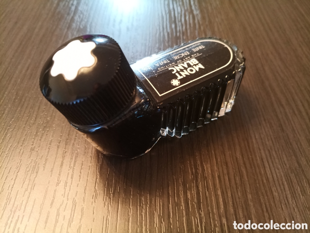 Escriban&iacute;a: Antiguo Tintero MONTBLANC 52 ML - Foto 5
