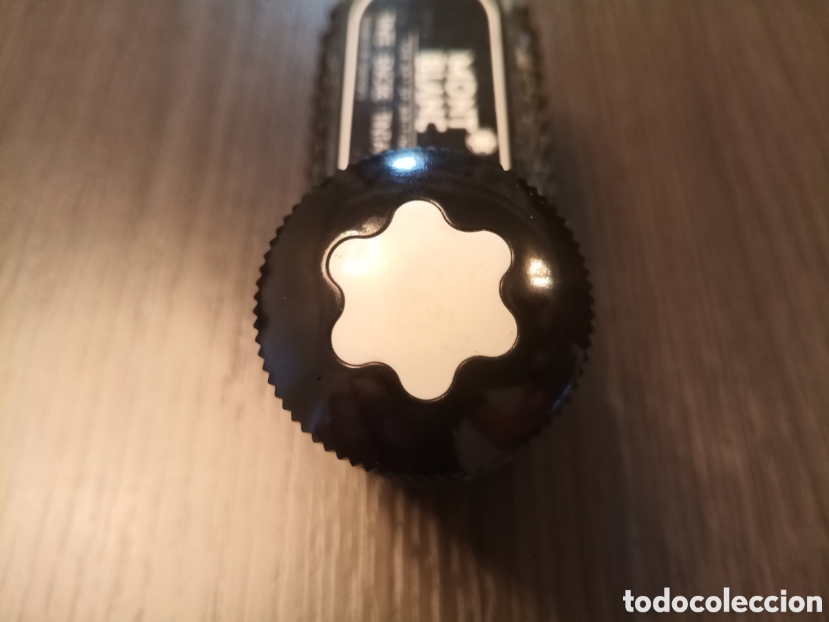 Escriban&iacute;a: Antiguo Tintero MONTBLANC 52 ML - Foto 4