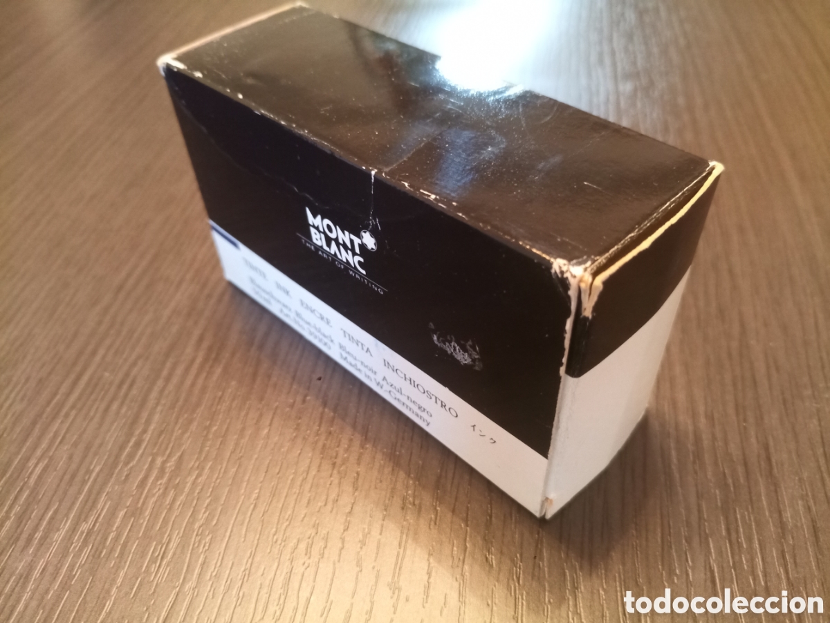 Escriban&iacute;a: Antiguo Tintero MONTBLANC 52 ML - Foto 8