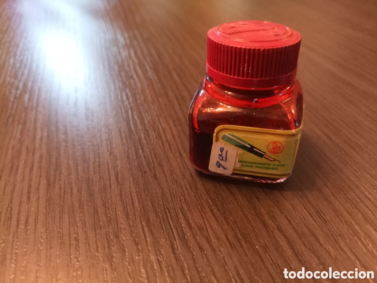 Escriban&iacute;a: Lote 4 Antiguos Tinteros PELIKAN - Foto 6