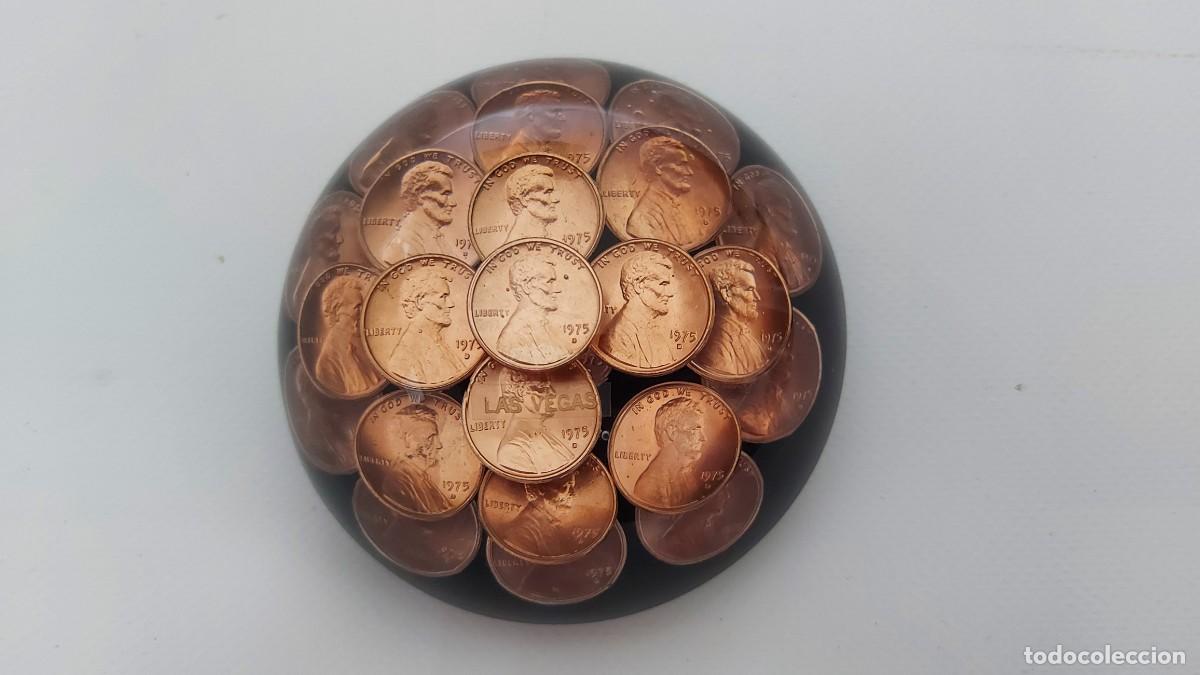 Escriban&iacute;a: PISAPAPELES &rdquo;LAS VEGAS&rdquo; CON MONEDAS - Foto 10