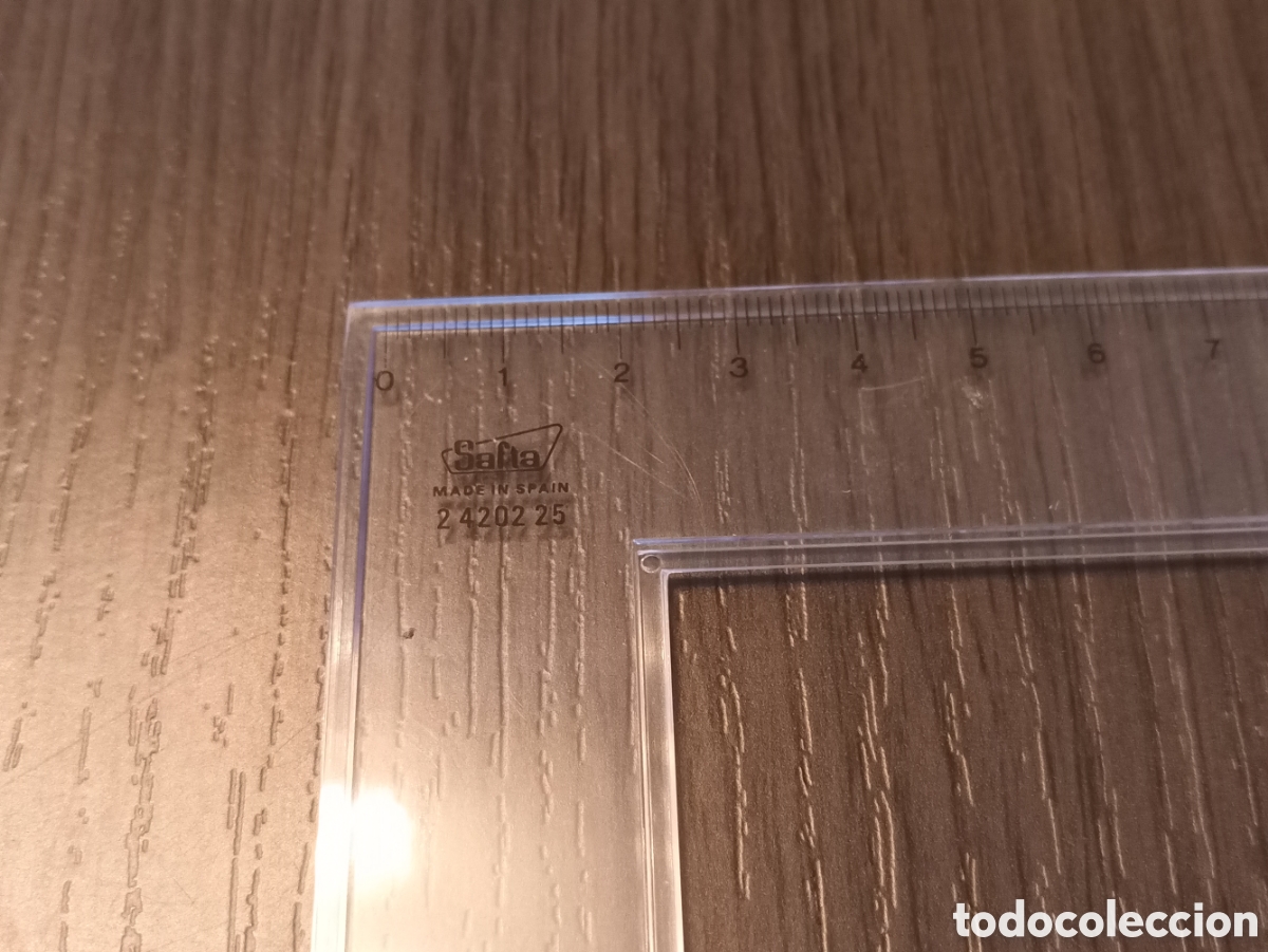 Escriban&iacute;a: Antiguo Lote Set Reglas Dibujo Escolar - Foto 5
