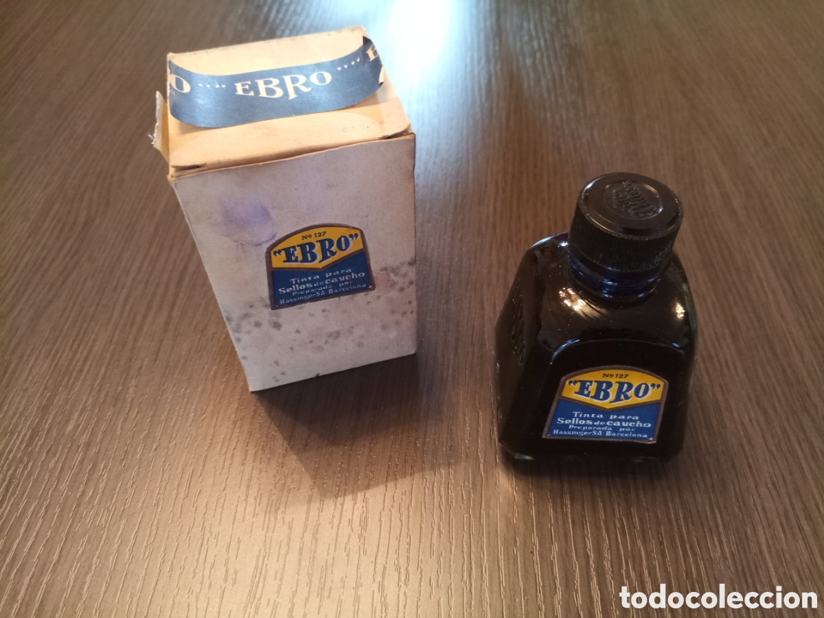 Escriban&iacute;a: Antiguo Tintero EBRO 125g - Foto 1