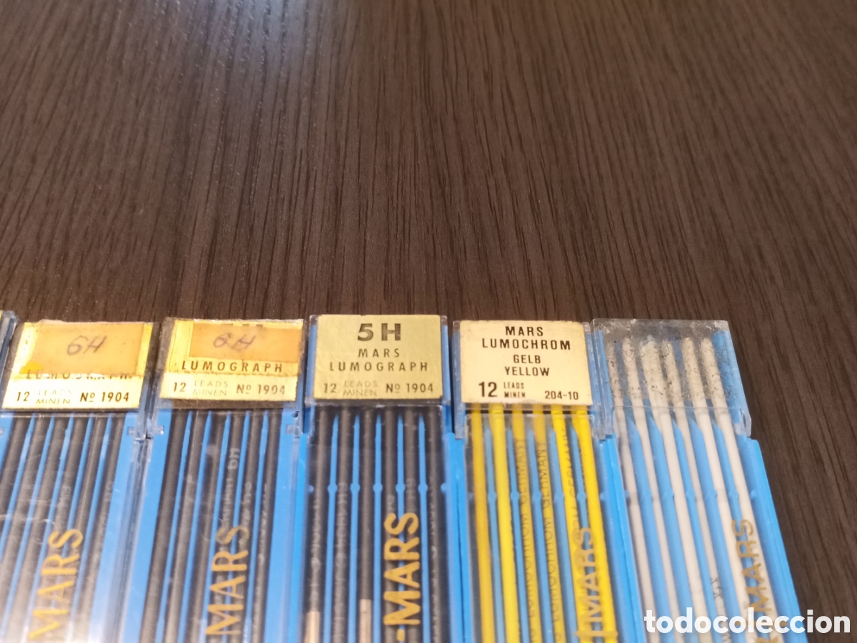 Escriban&iacute;a: Lote Antiguos Pack Minas STAEDTLER MARS - Foto 5