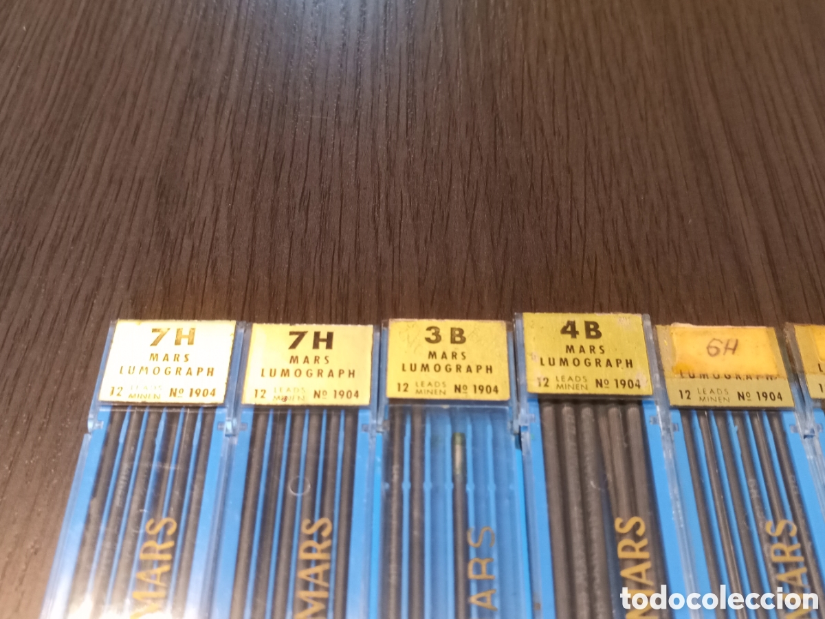 Escriban&iacute;a: Lote Antiguos Pack Minas STAEDTLER MARS - Foto 6