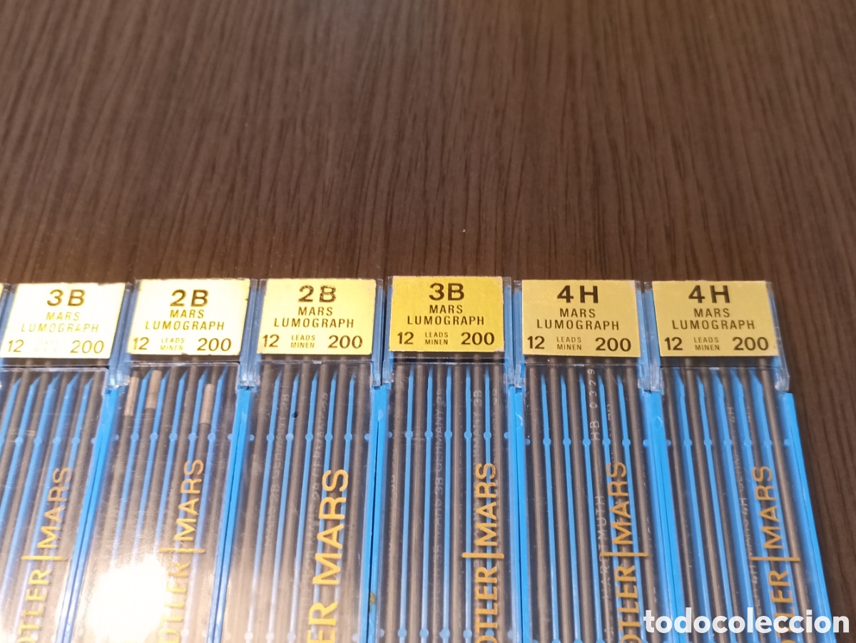 Escriban&iacute;a: Lote Antiguos Pack Minas STAEDTLER MARS - Foto 7