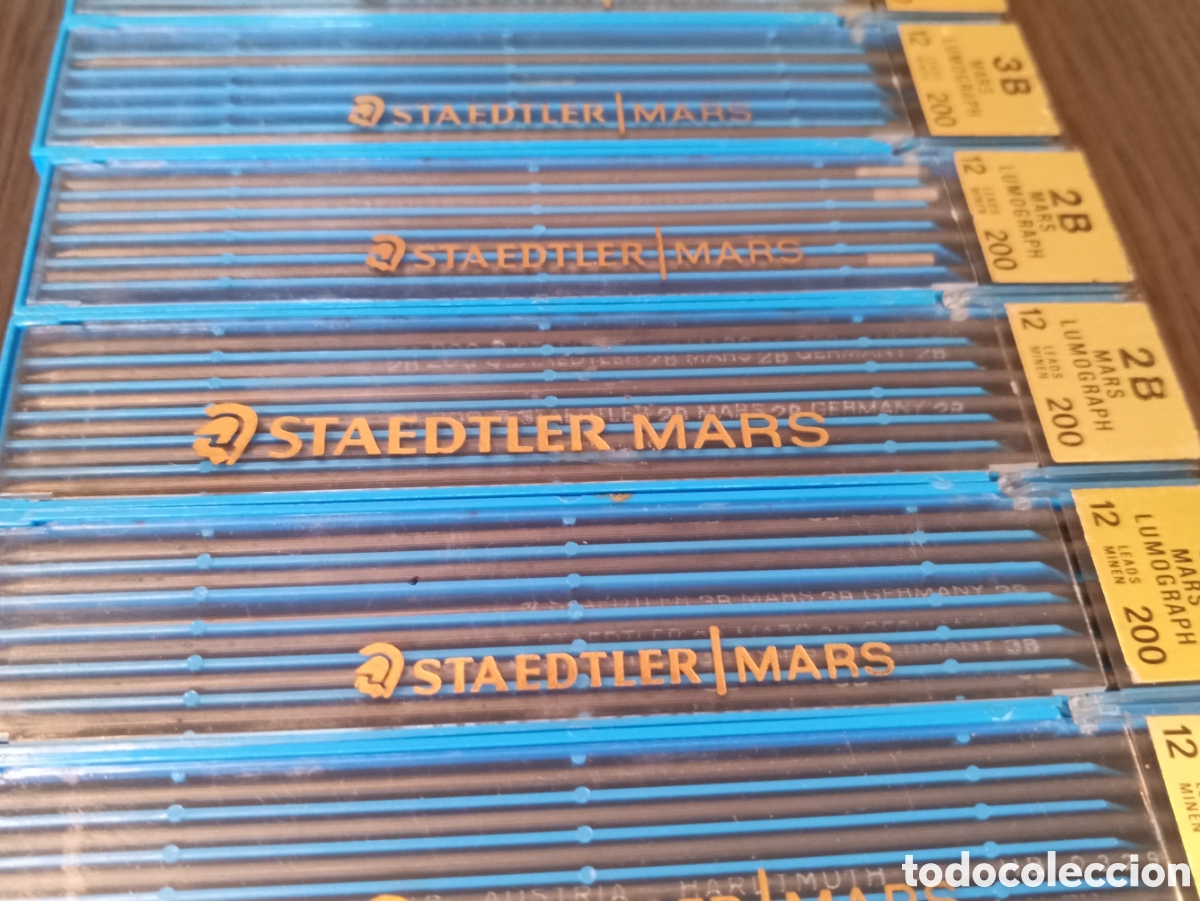 Escriban&iacute;a: Lote Antiguos Pack Minas STAEDTLER MARS - Foto 10