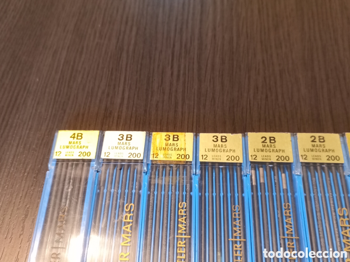 Escriban&iacute;a: Lote Antiguos Pack Minas STAEDTLER MARS - Foto 4