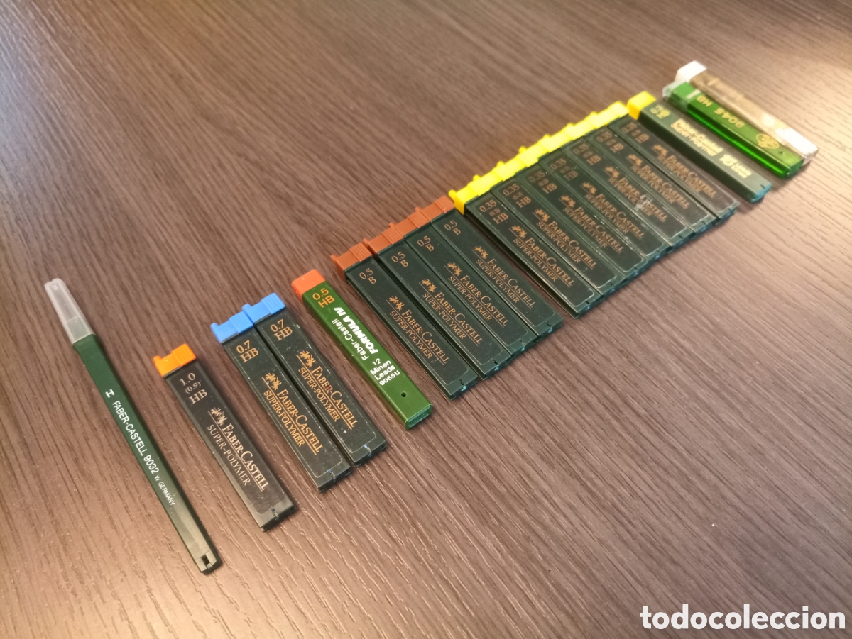 Escriban&iacute;a: Lote Minas FABER CASTELL - Foto 12
