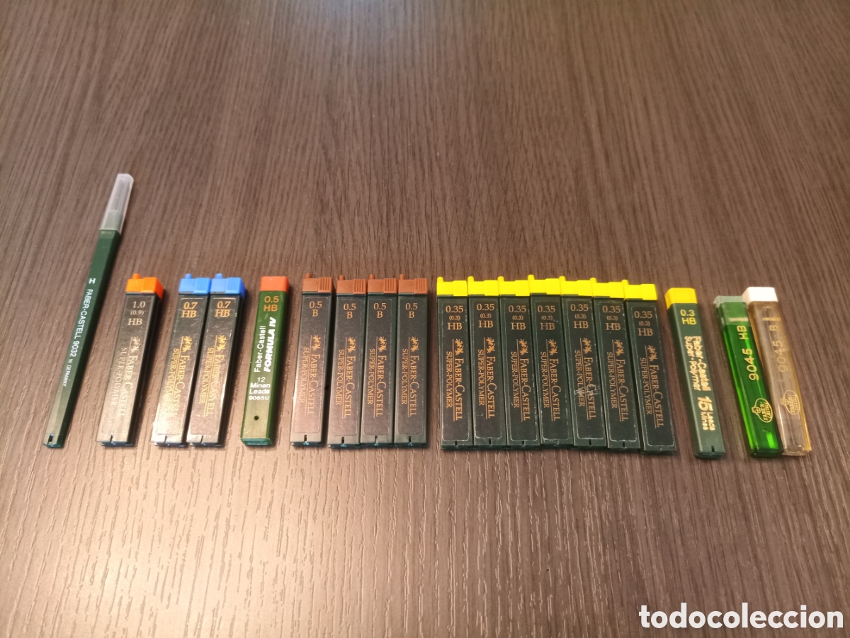 Escriban&iacute;a: Lote Minas FABER CASTELL - Foto 1