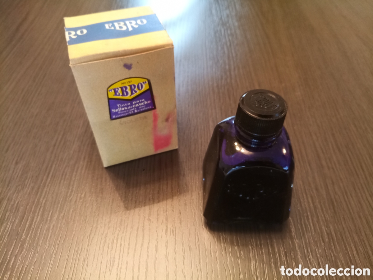 Escriban&iacute;a: Antiguo Tintero EBRO 125g - Foto 1