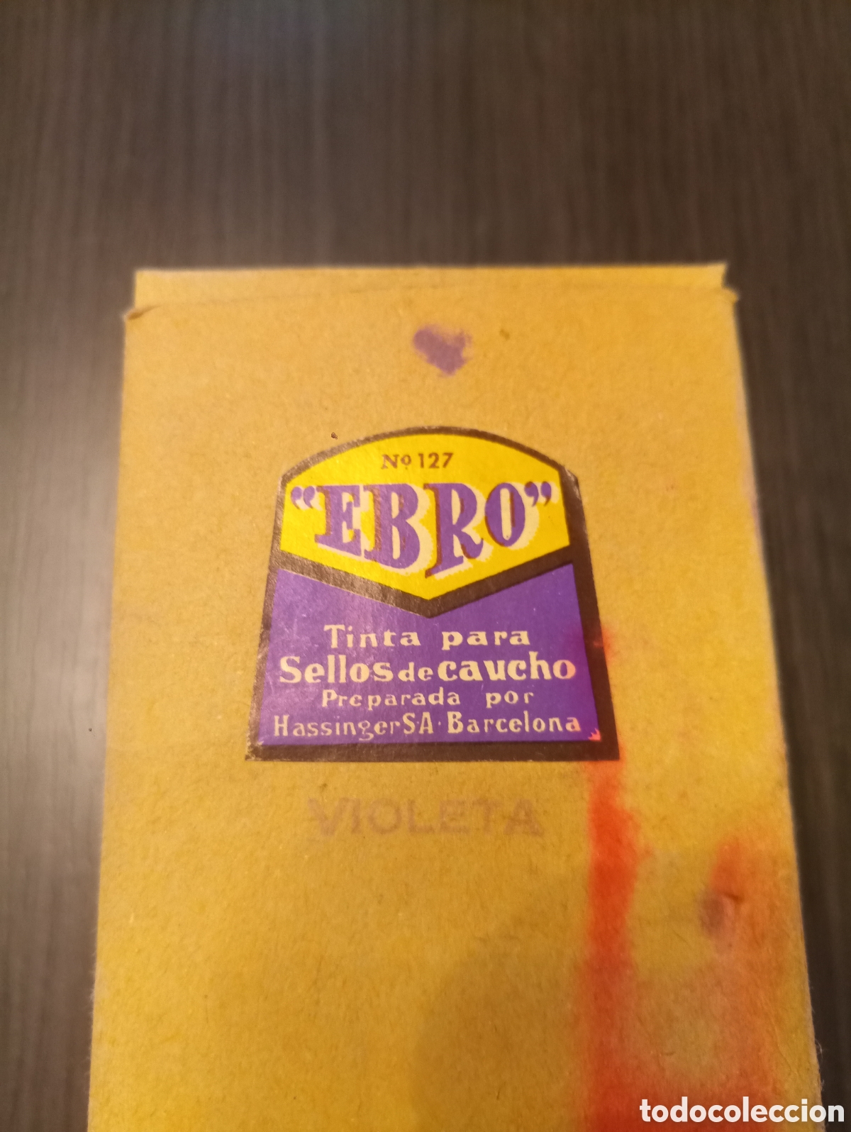 Escriban&iacute;a: Antiguo Tintero EBRO 125g - Foto 8