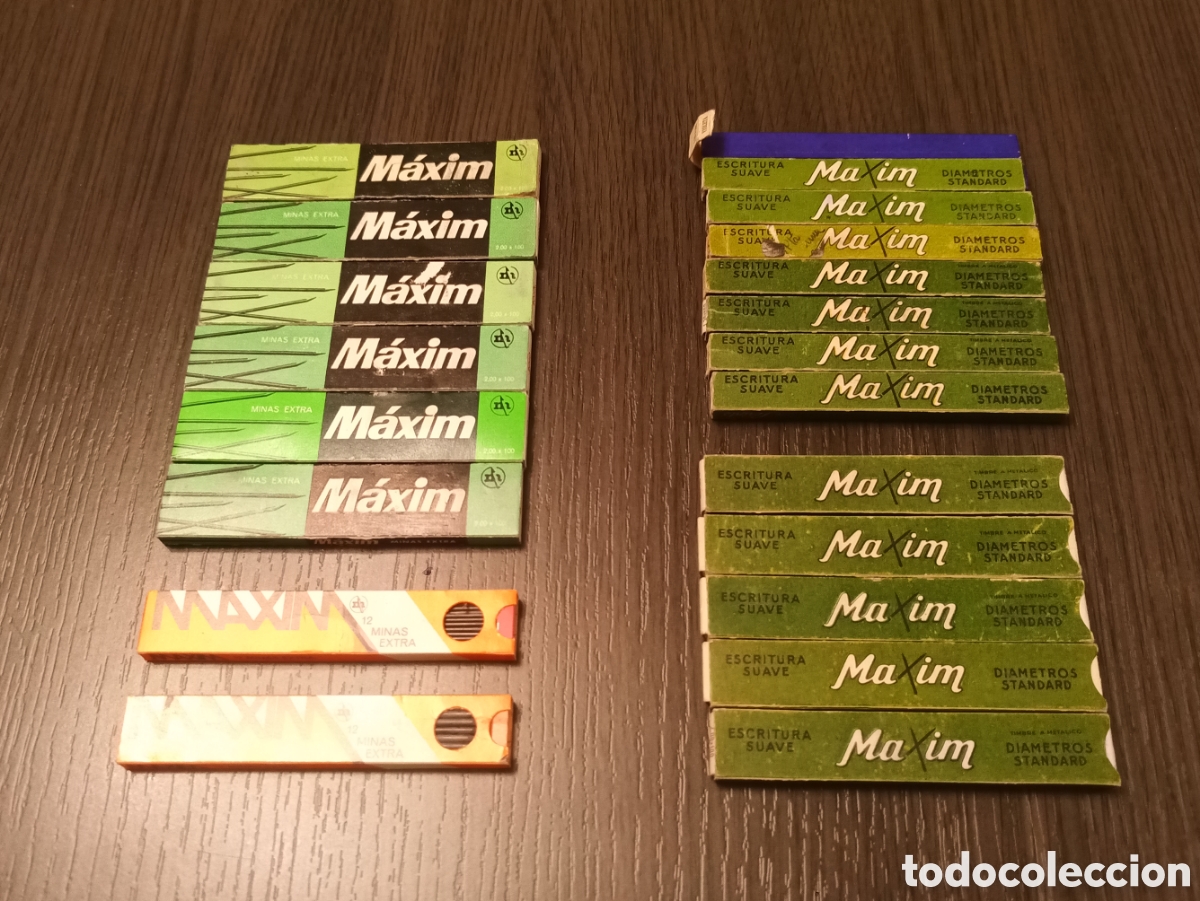 Escriban&iacute;a: Lote Packs Antiguas Minas MAXIM - Foto 1