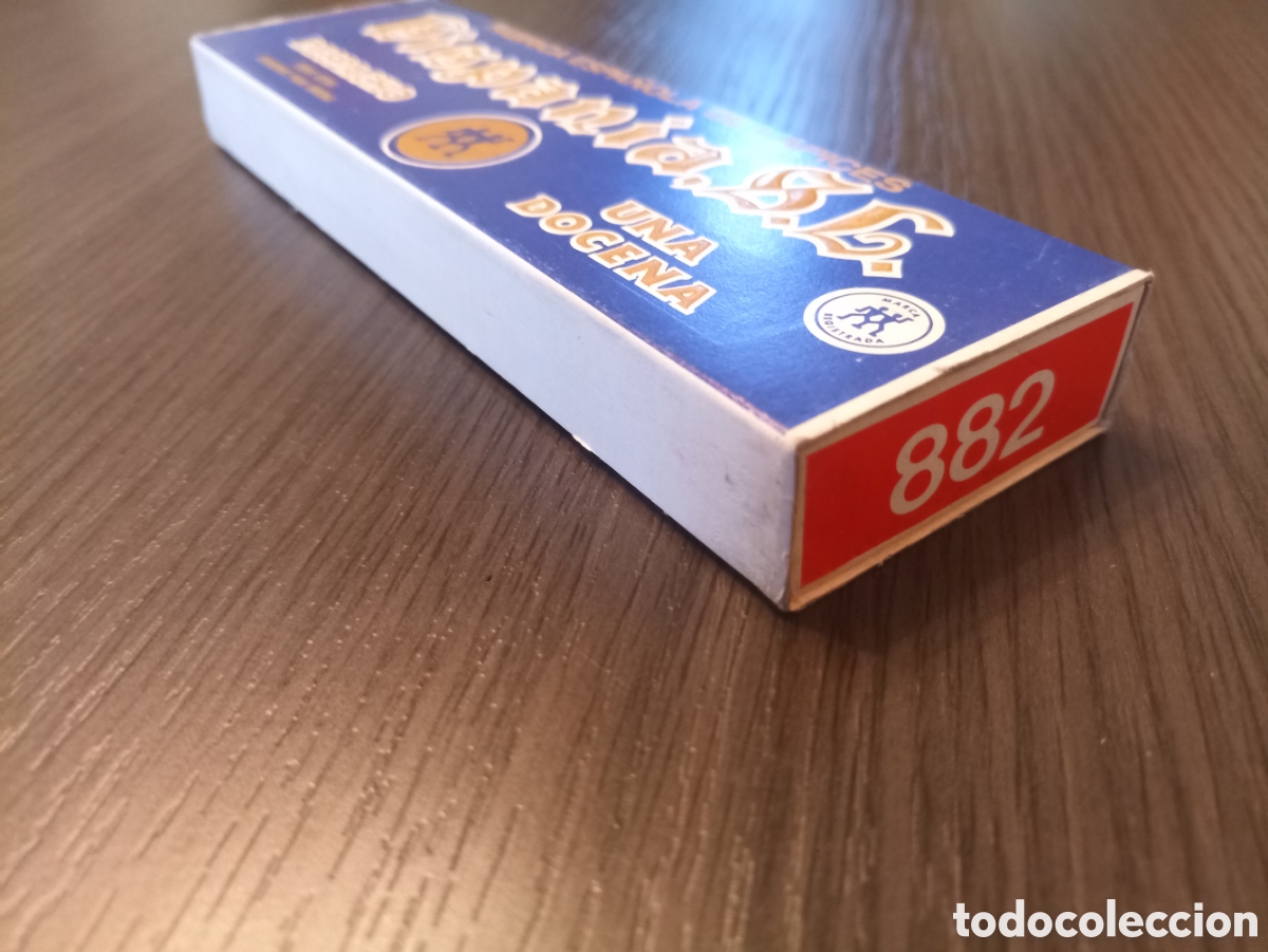 Escriban&iacute;a: Caja Antigua Lapiceros / Lapices HISPANIA - Foto 7