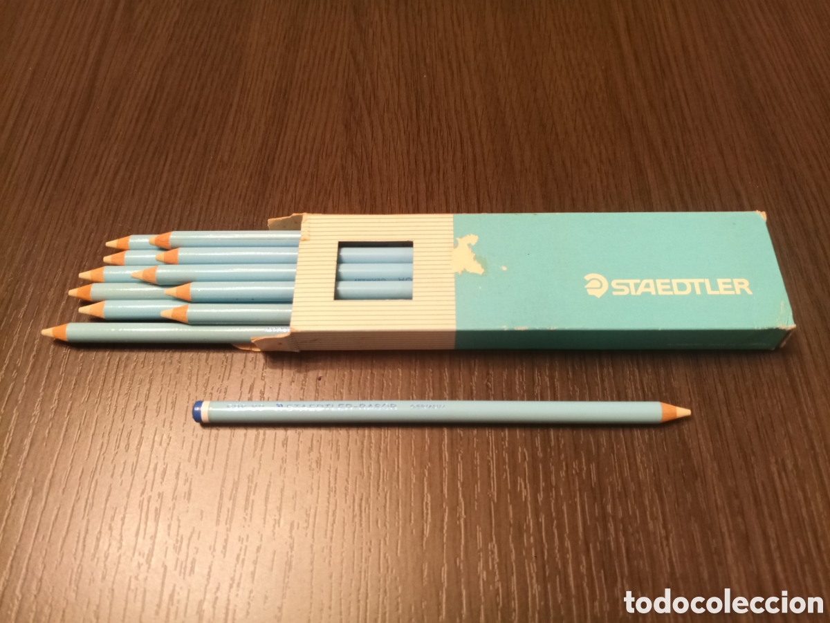 Escriban&iacute;a: Caja Antigua Lapiceros / Lapices STAEDTLER - Foto 1