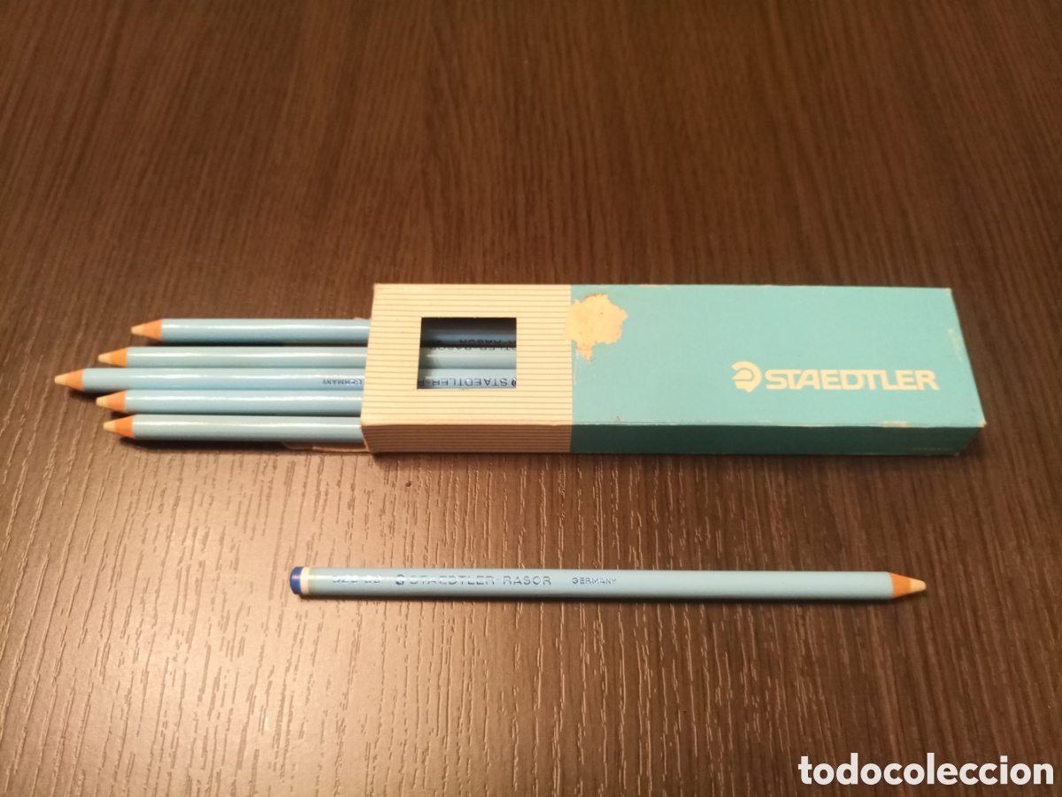 Escriban&iacute;a: Caja Antigua Lapiceros / Lapices STAEDTLER - Foto 1