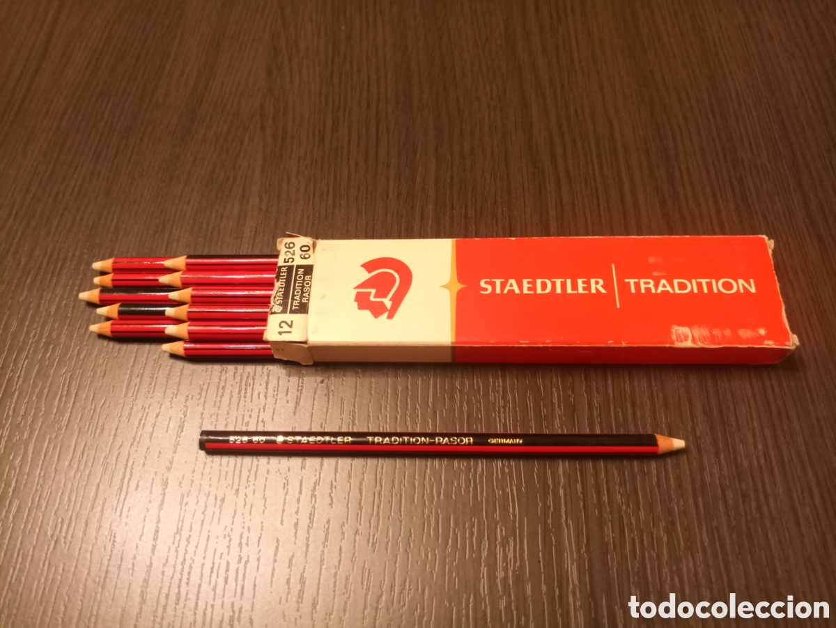 Escriban&iacute;a: Caja Antigua Lapiceros / Lapices STAEDTLER - Foto 1