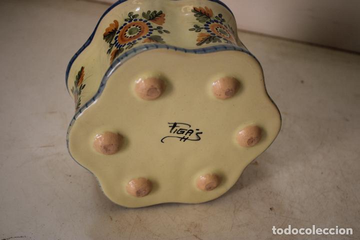Escriban&iacute;a: tintero de porcelana figas - Foto 2
