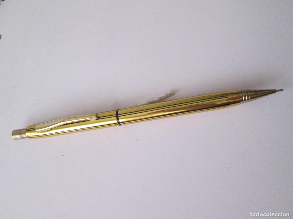 Escriban&iacute;a: PORTAMINAS SIN MARCA - DORADO - 13,5 CM - Foto 1